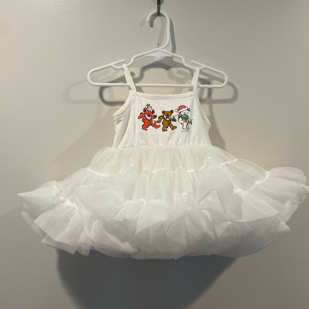 Rowdy sprout, dancing bears holiday dress
